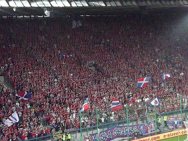 Wisla Krakow fans